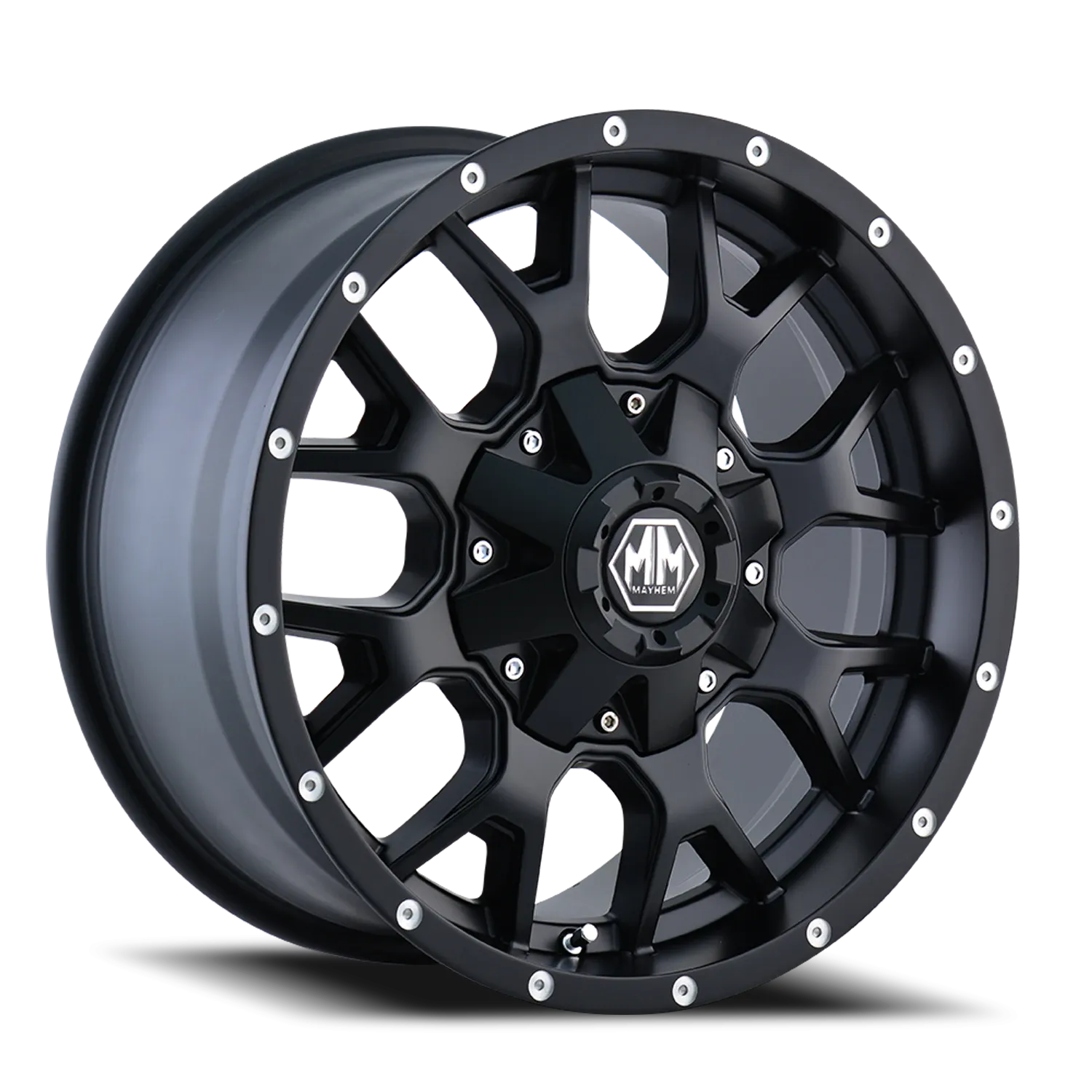 MAYHEM WARRIOR 8015 MATTE BLACK 18X9 MATTE BLACK
